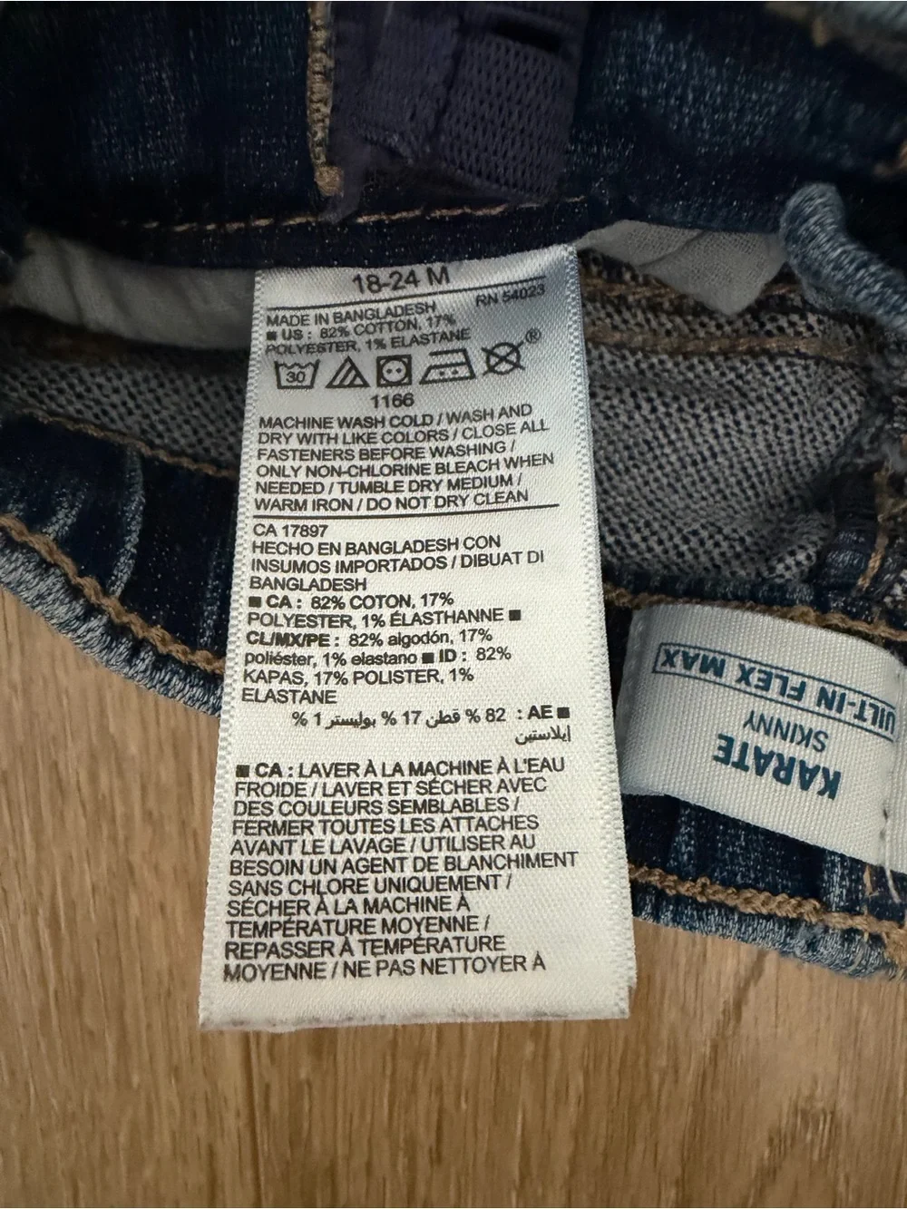 Old Navy Boys Blue Slim Fit Denim Jeans